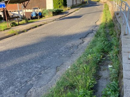 V Modlešovicích začala rozsáhlá rekonstrukce průtahu obcí