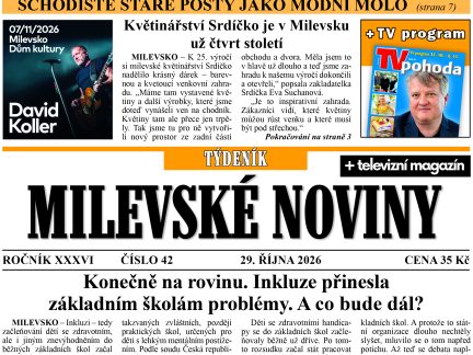 Milevské noviny nesou čerstvé zprávy z regionu