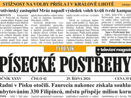 Co přinášejí čerstvé Písecké postřehy?